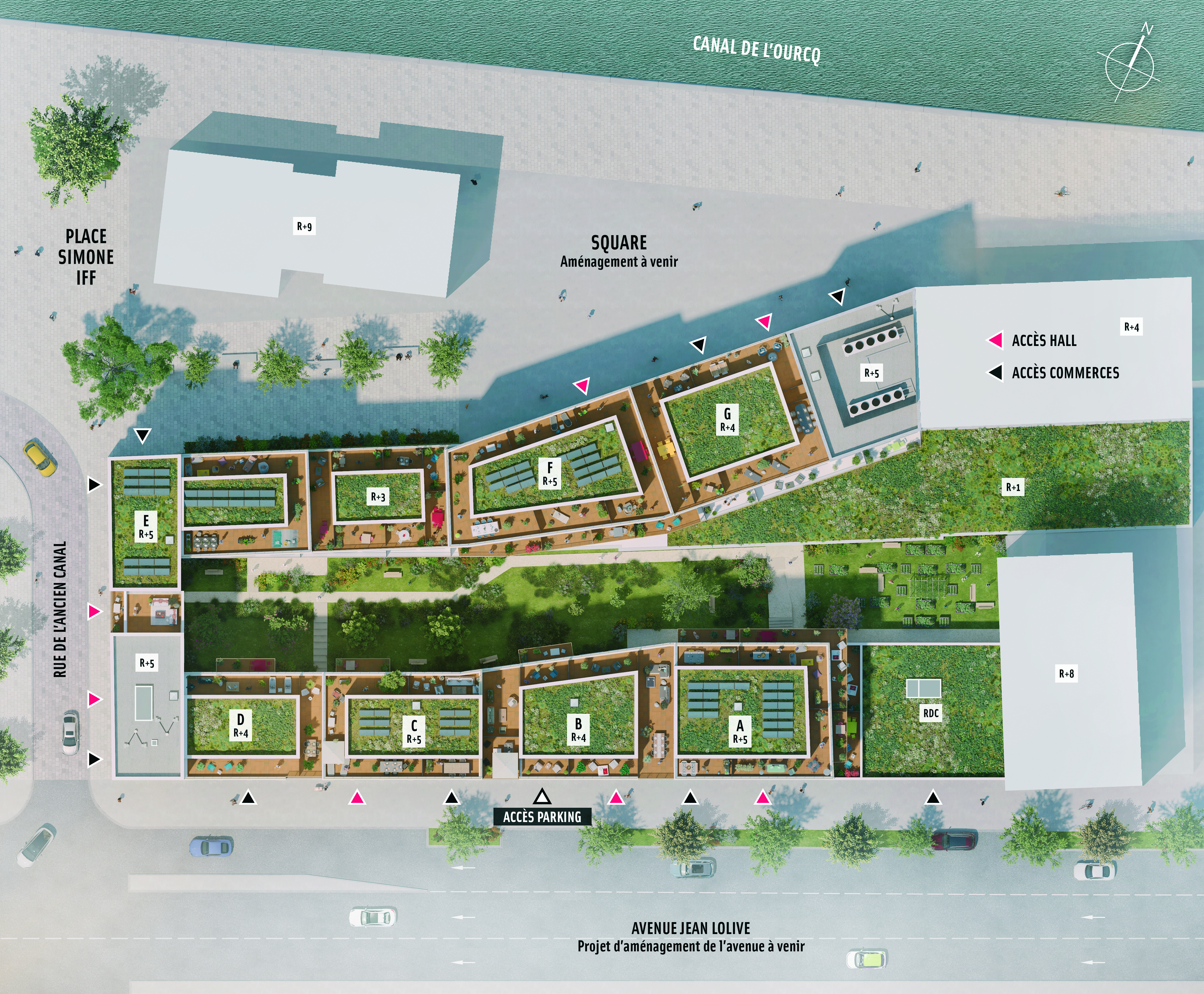Programme immobilier neuf PANTIN 1 à 4 pièces (93500)