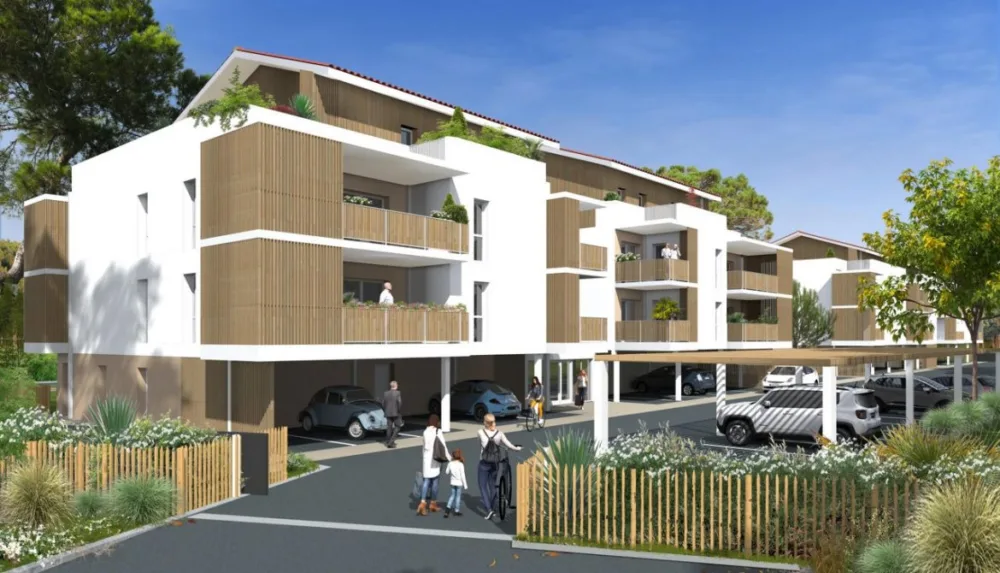 Programme immobilier neuf BISCARROSSE 3 à 4 pièces (40600)