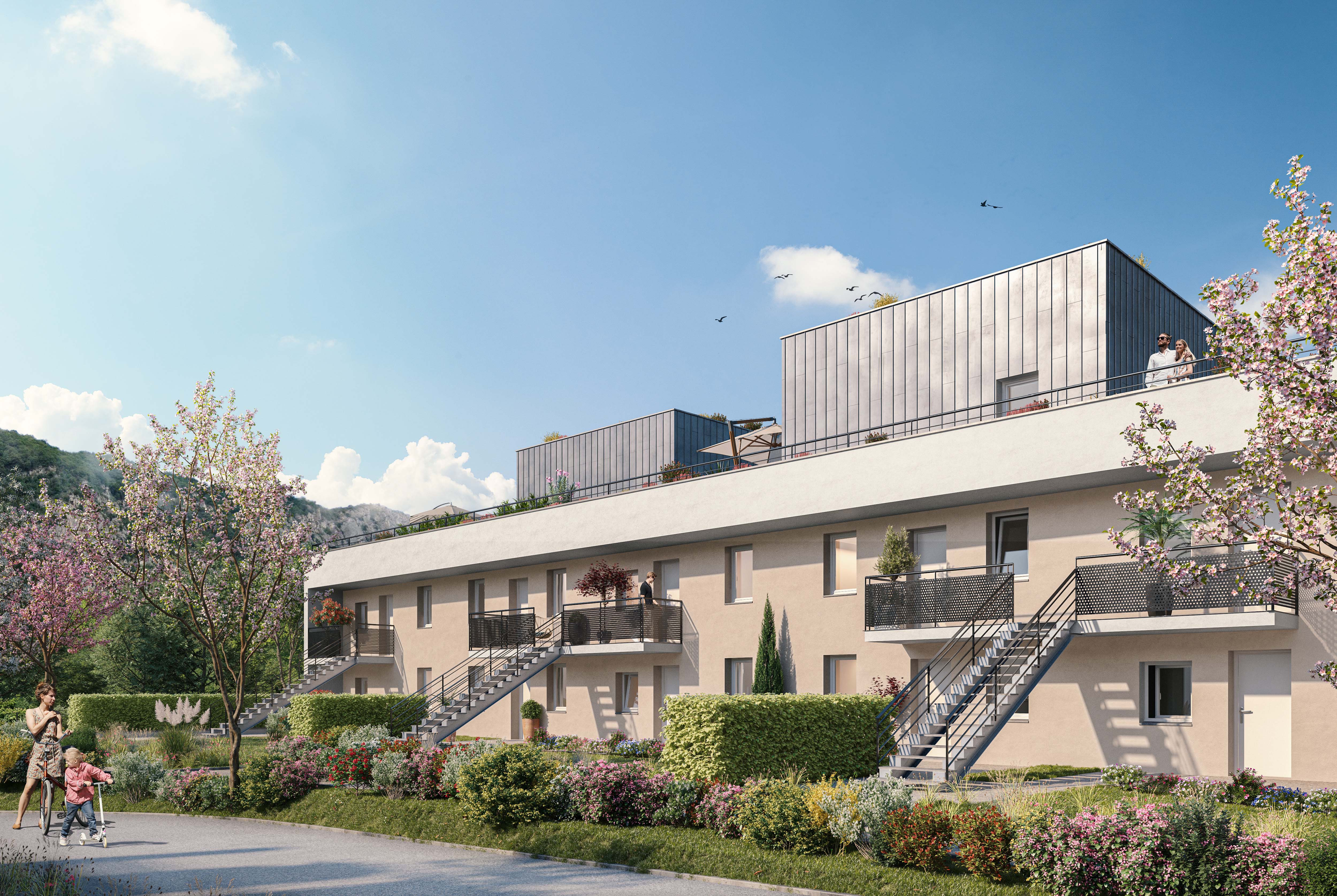 Programme immobilier neuf GRENOBLE 2 à 4 pièces (38100)