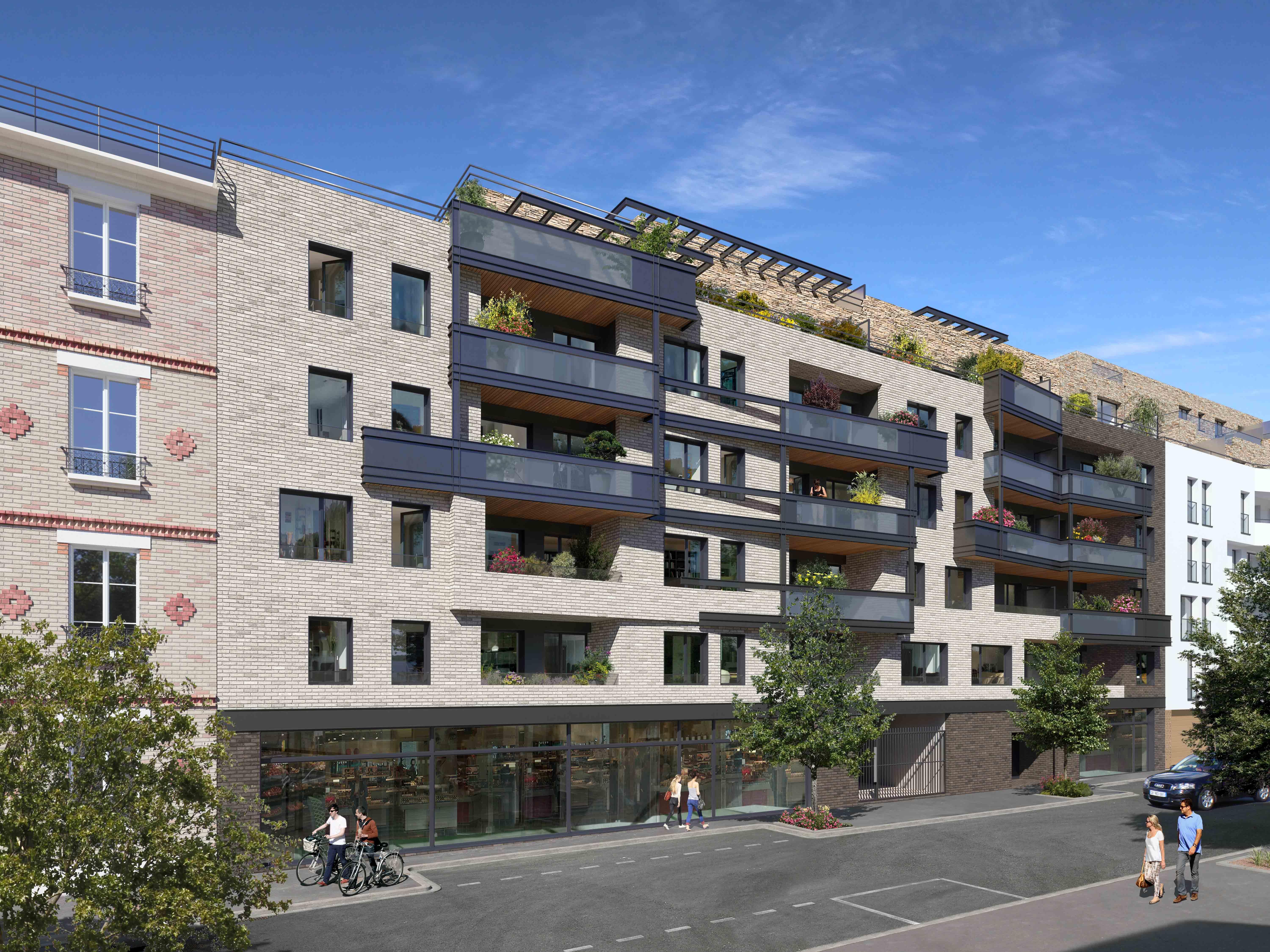 Programme Neuf : Appartement de 5 pièces à ISSY-LES-MOULINEAUX (92130) surface 114.58m2