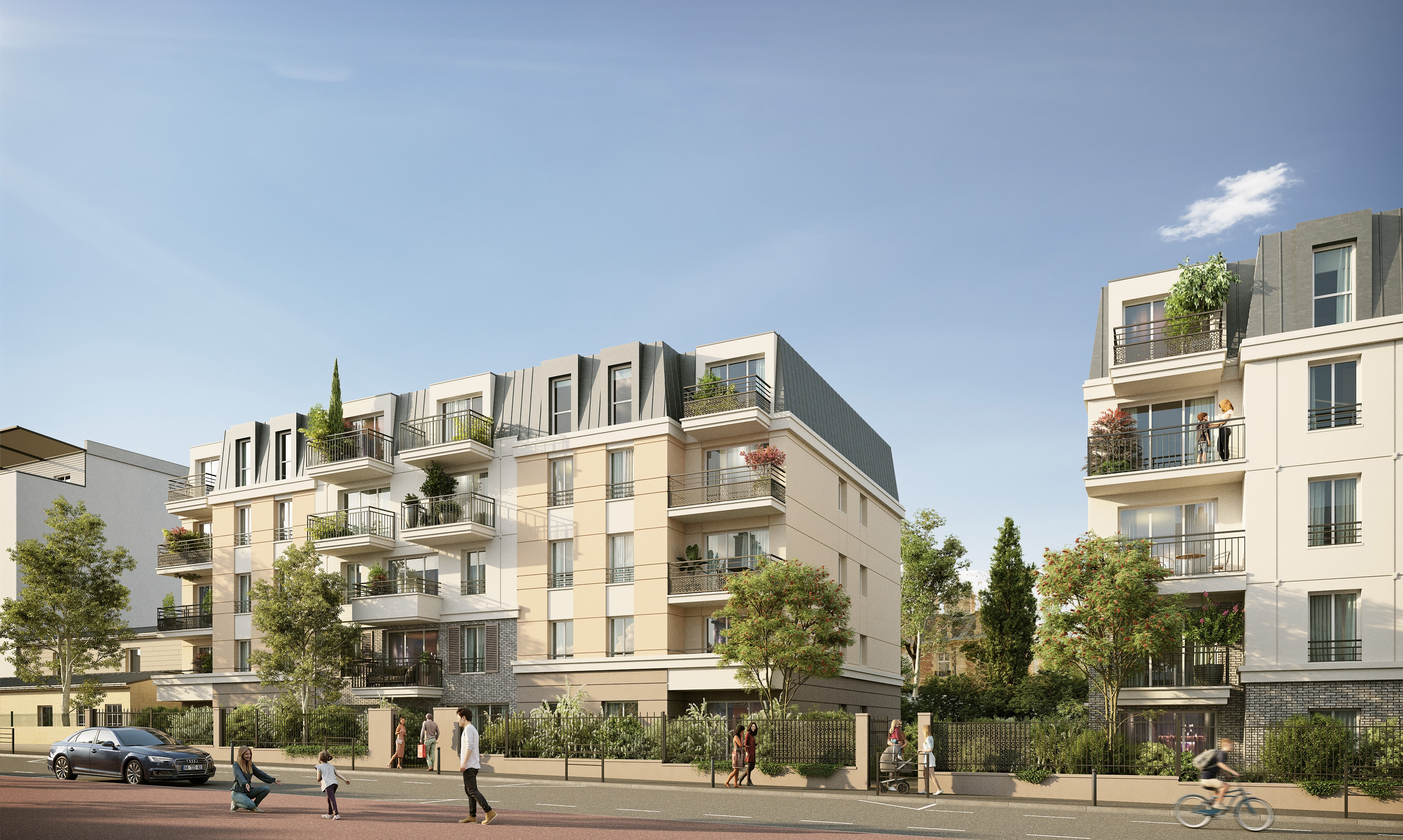 Programme Neuf : Appartement de 4 pièces à ARGENTEUIL (95100) surface 87.76m2