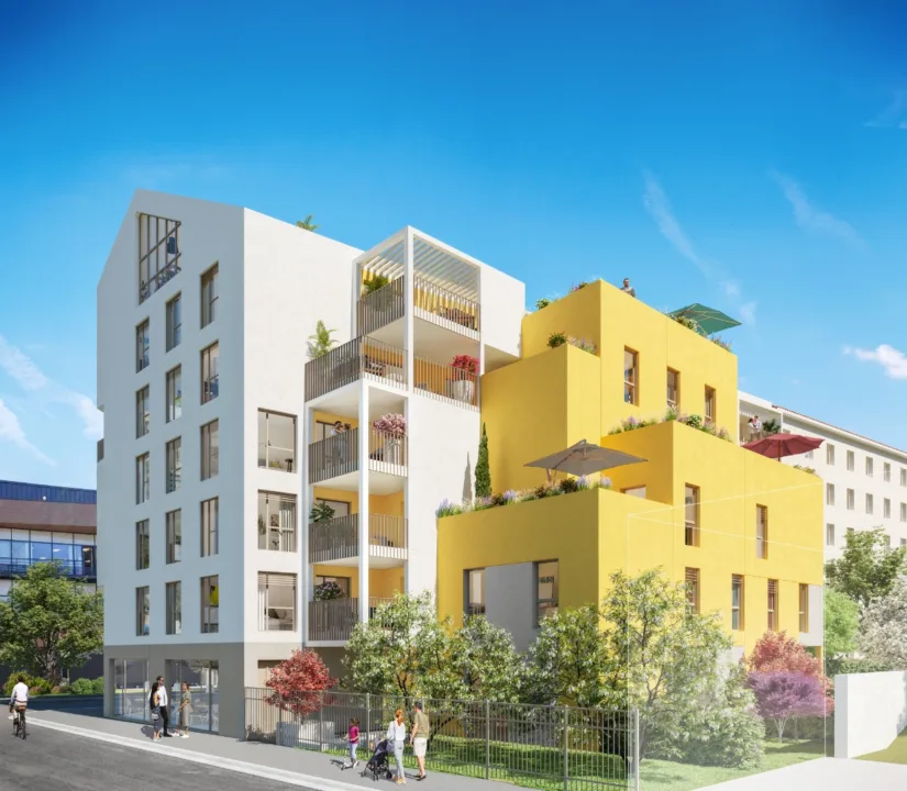Programme immobilier neuf VILLEURBANNE 3 à 5 pièces (69100)