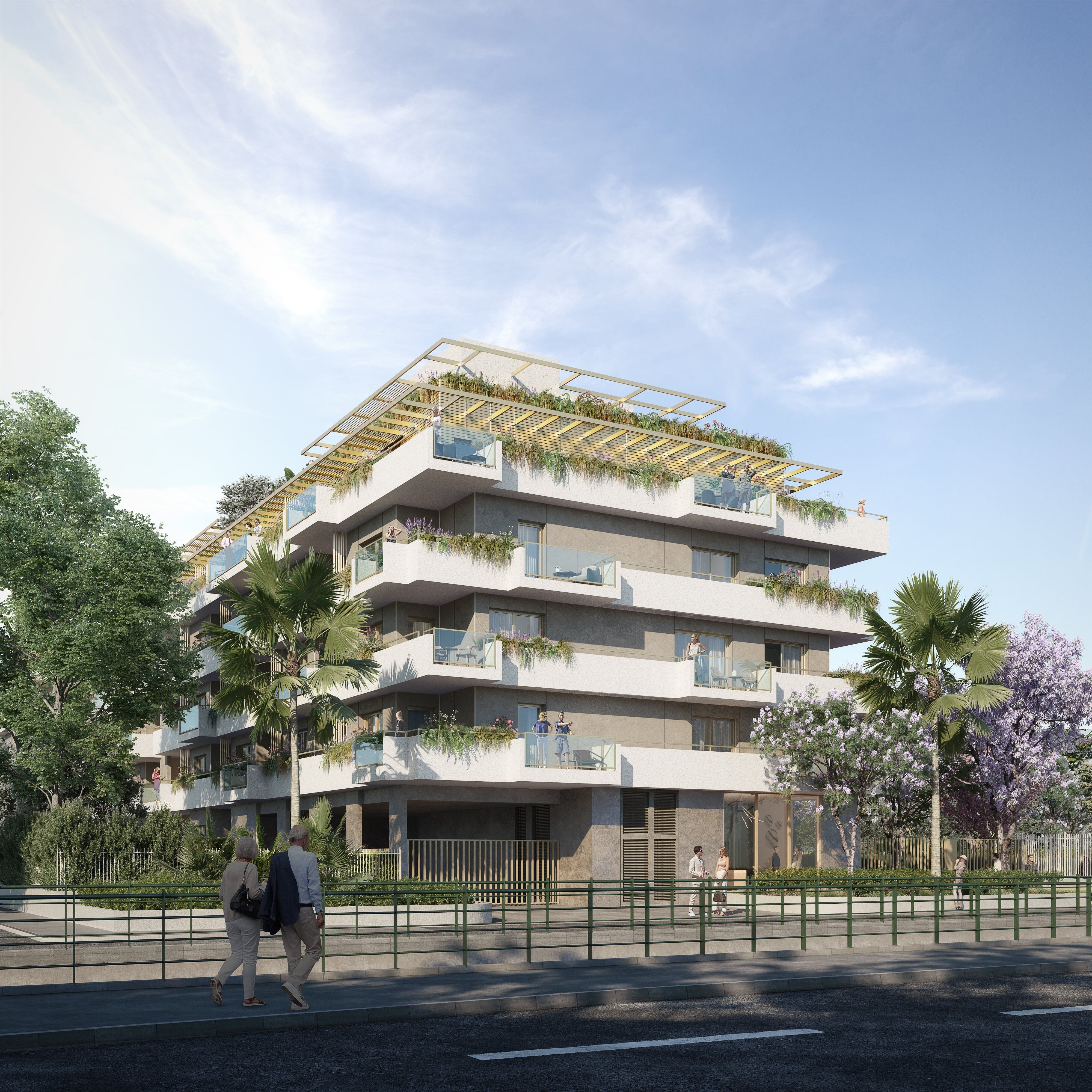 Programme Neuf : Appartement de 5 pièces à CAGNES-SUR-MER (6800) surface 100m2