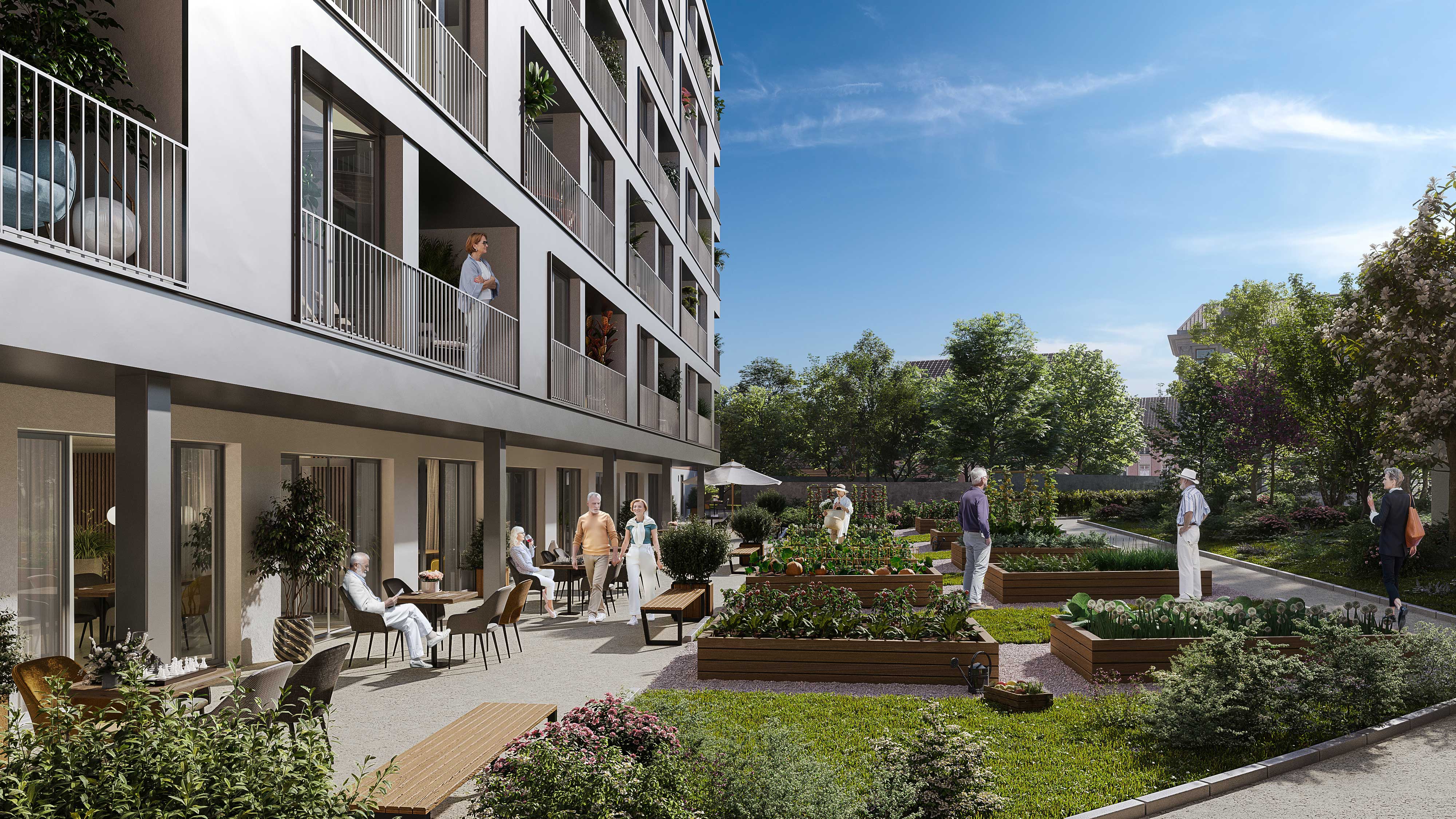 Programme Neuf : Appartement de 2 pièces à TOULOUSE (31000) surface 38.29m2