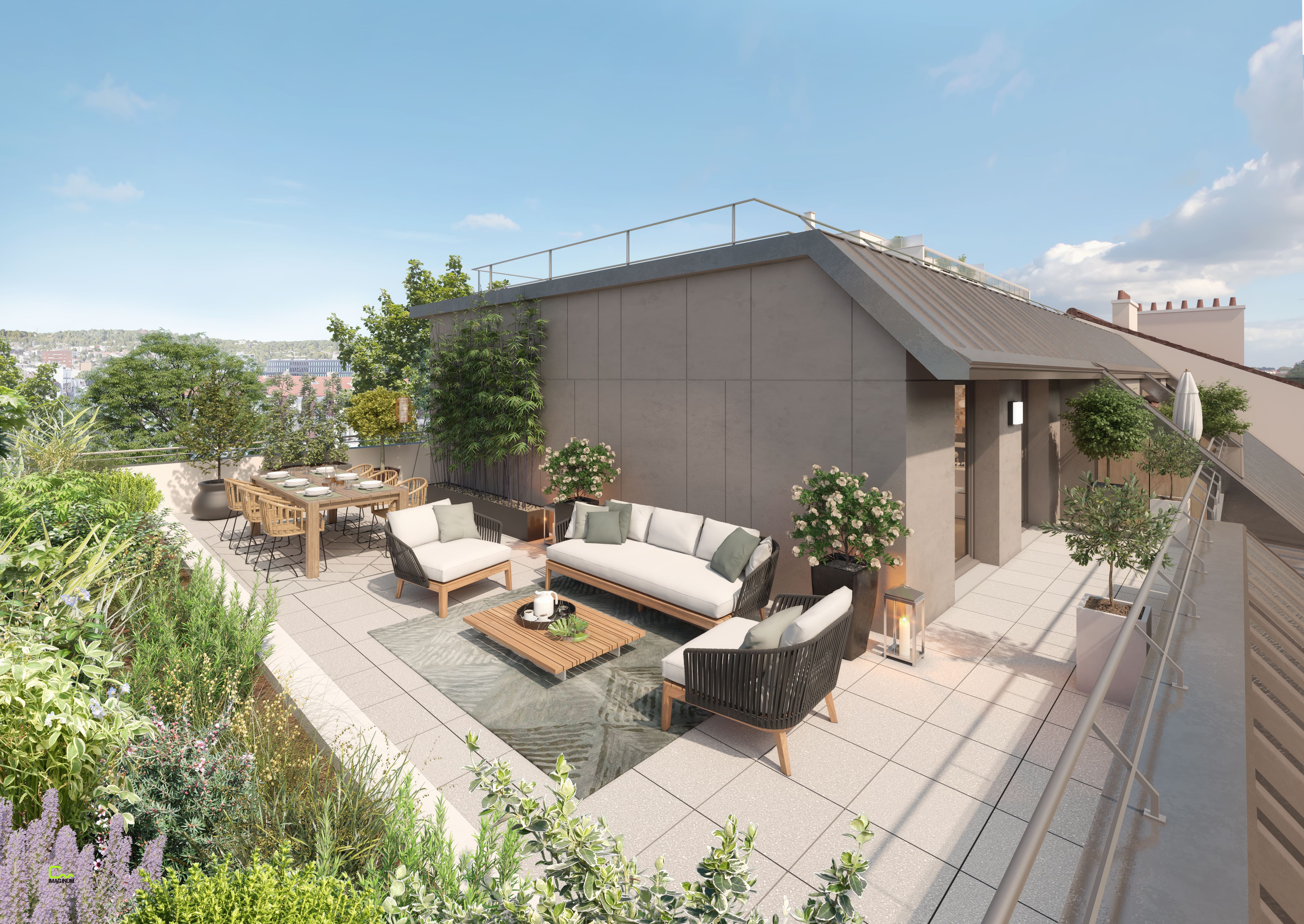 Programme Neuf : Appartement de 3 pièces à ISSY-LES-MOULINEAUX (92130) surface 60.14m2