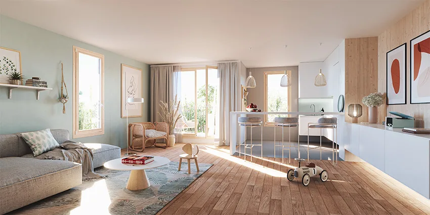 Programme immobilier neuf ROSNY SOUS BOIS 2 à 5 pièces (93110)