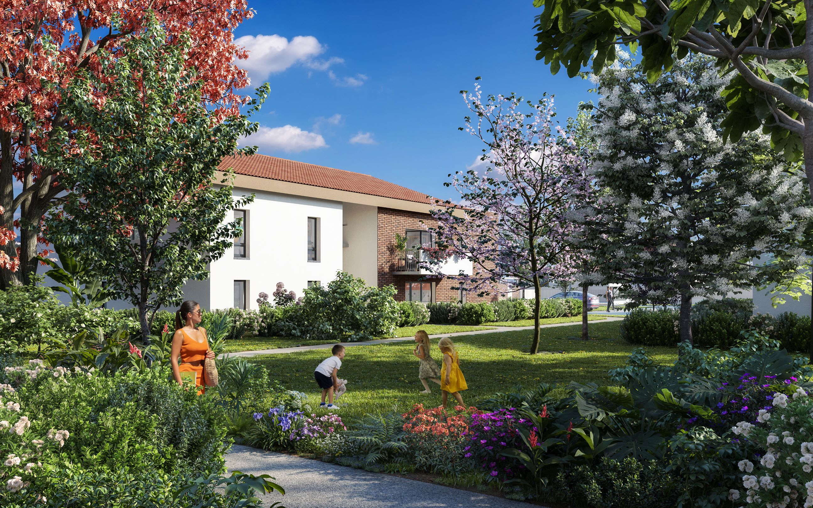 Programme Neuf : Appartement de 2 pièces à TOULOUSE (31000) surface 39.41m2