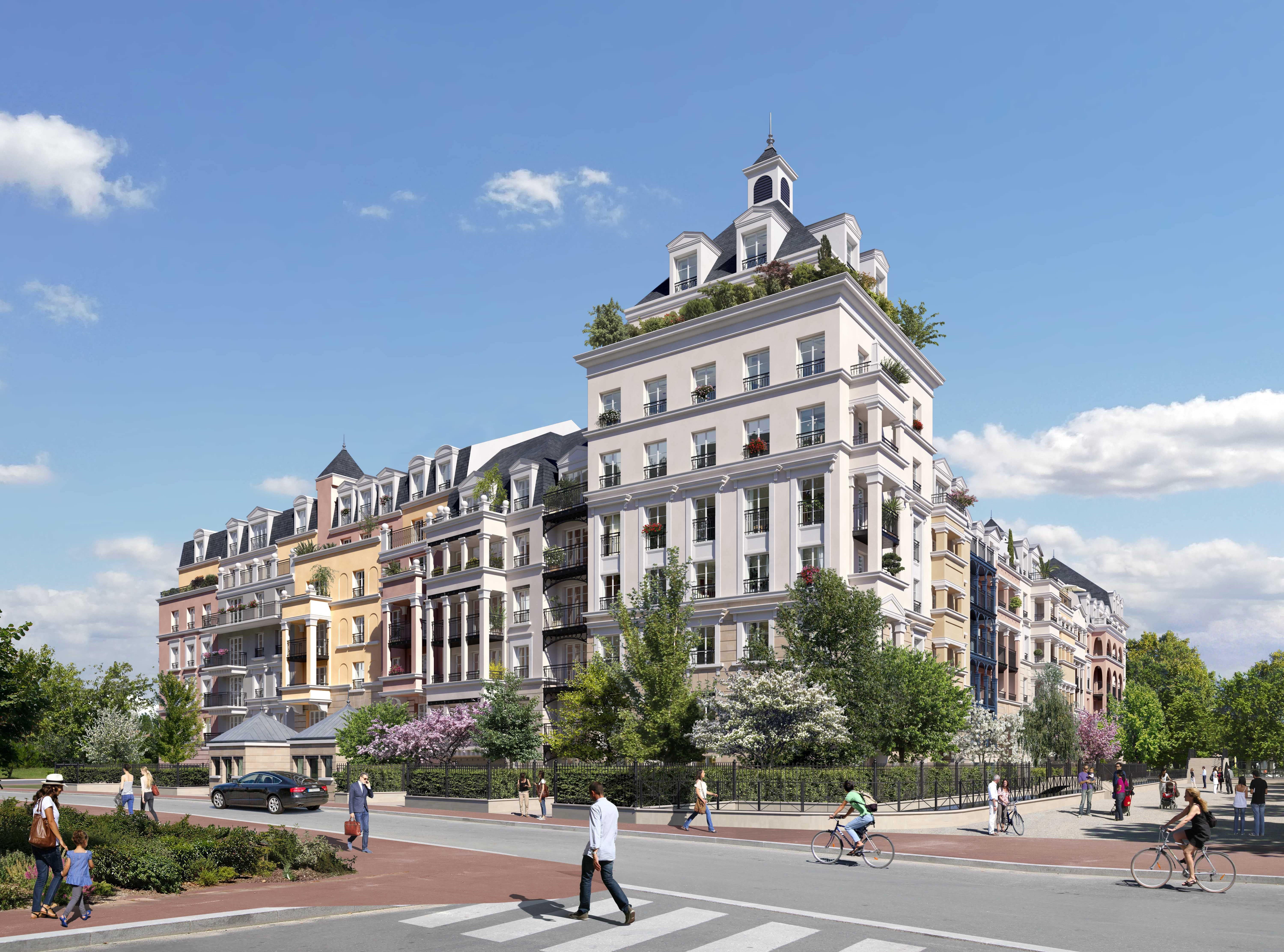 Programme Neuf : Appartement de 3 pièces à LE PLESSIS-ROBINSON (92350) surface 64.99m2