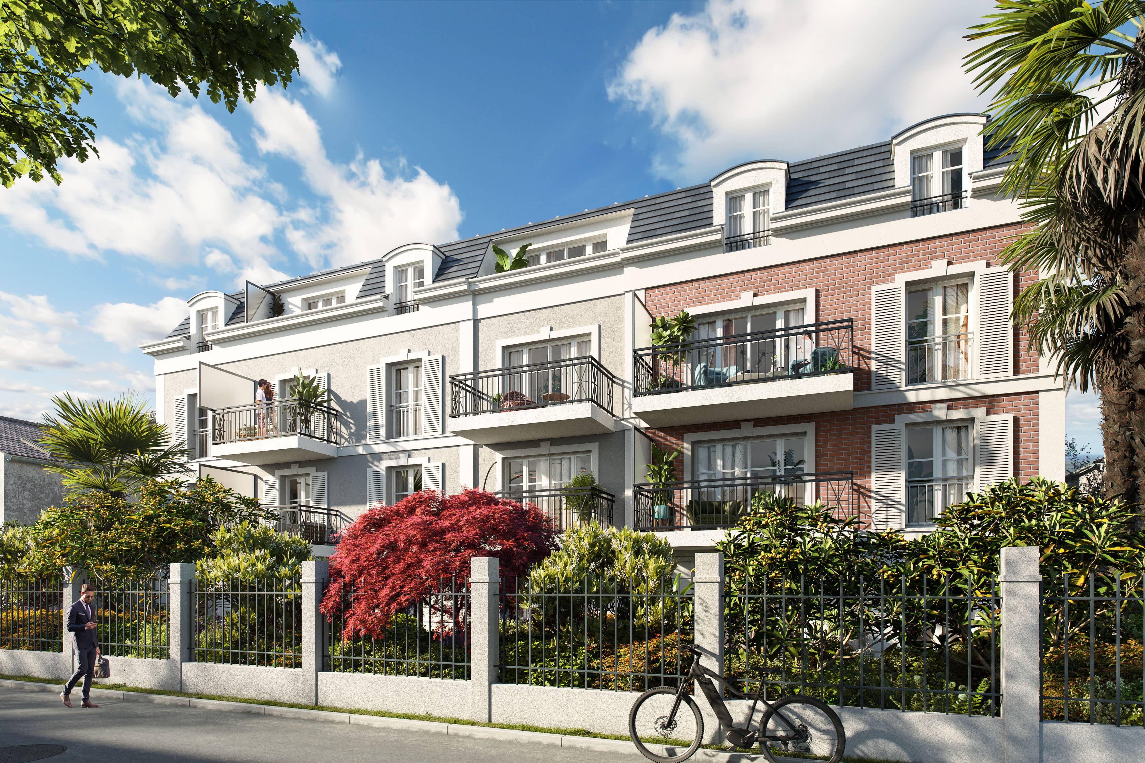 Programme Neuf : Appartement de 3 pièces à SURESNES (92150) surface 63.88m2