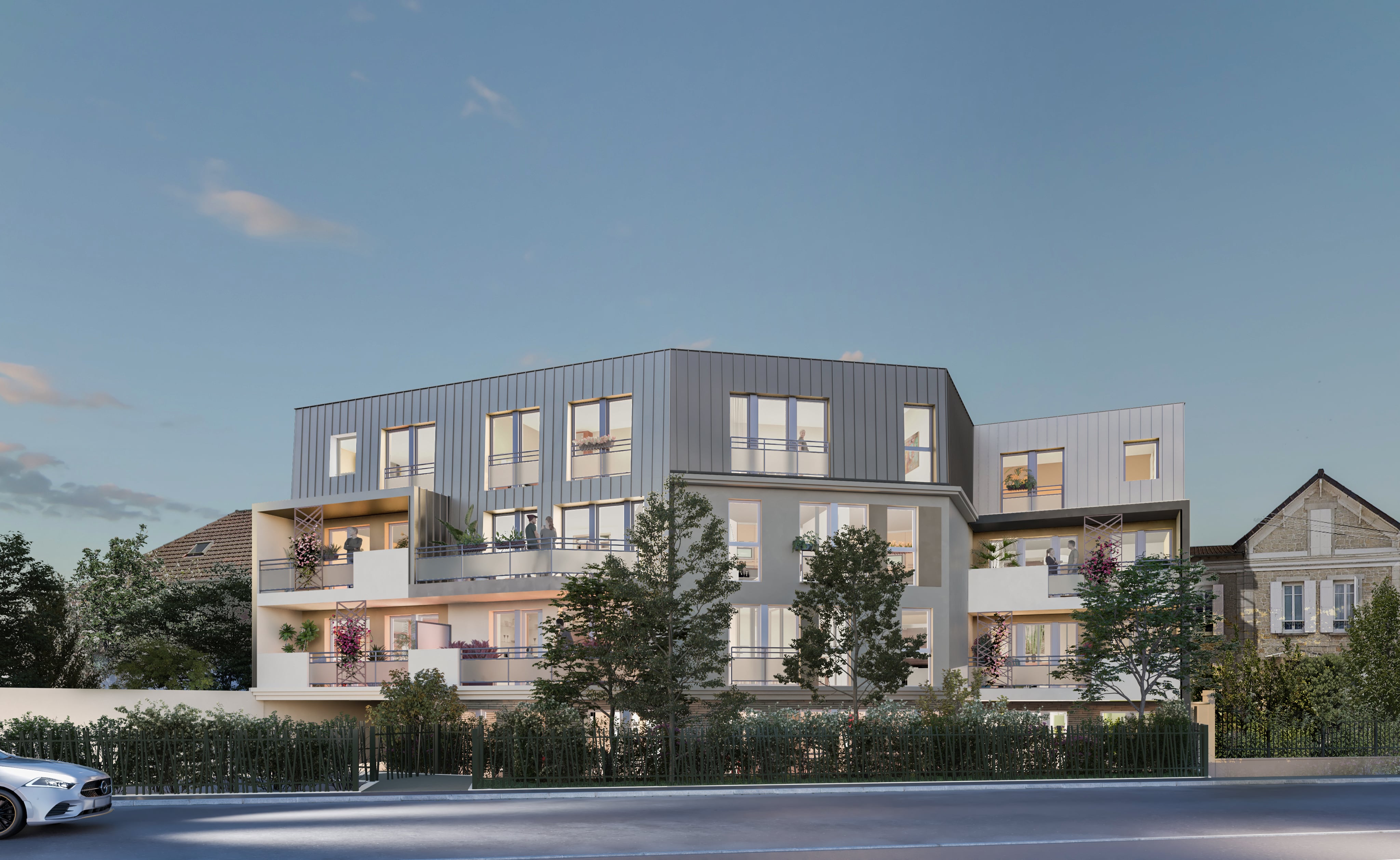 Programme Neuf : Appartement de 1 pièces à HOUILLES (78800) surface 45165m2