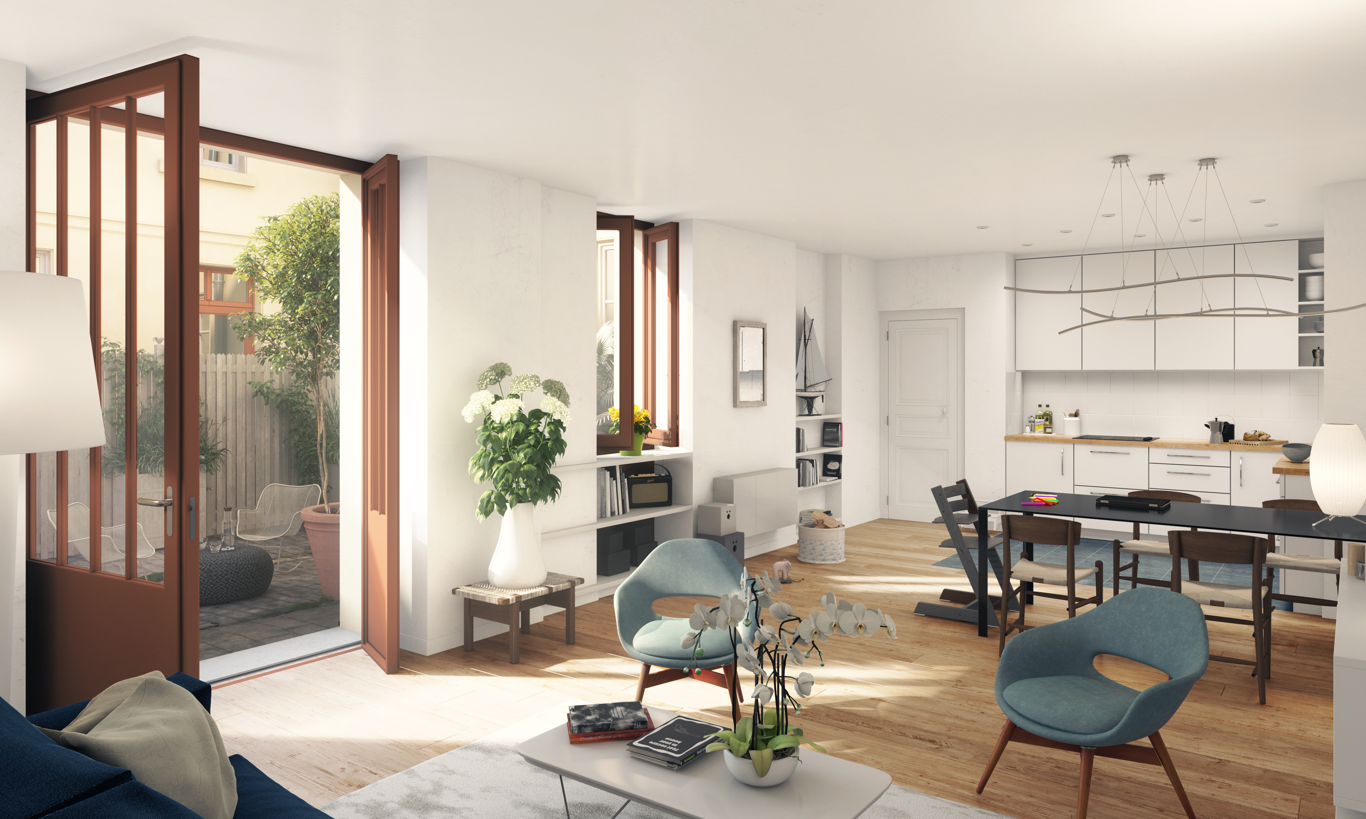 Programme immobilier neuf VERSAILLES 1 à 4 pièces (78000)