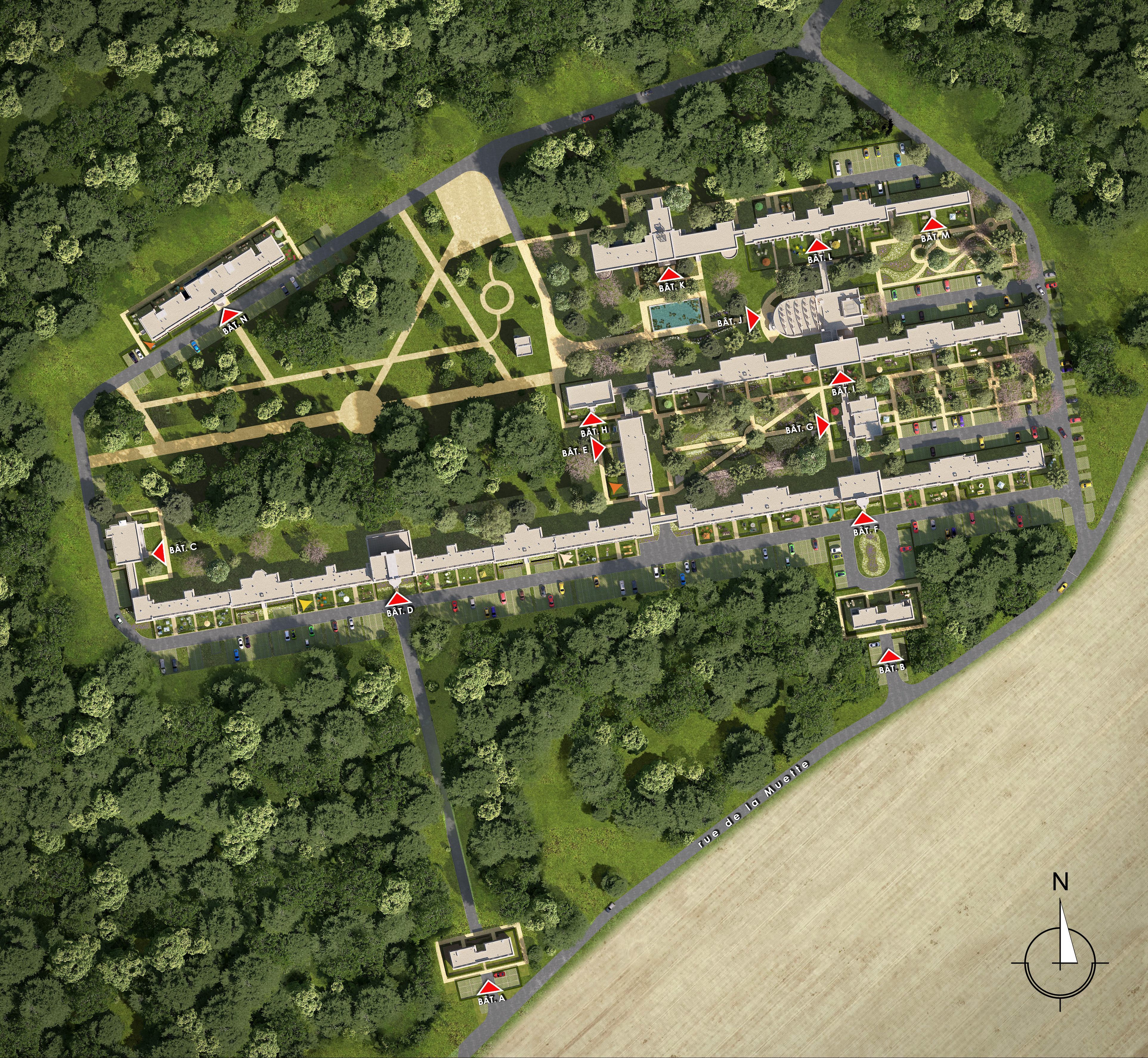 Programme immobilier neuf DREUX 1 à 3 pièces (28100)