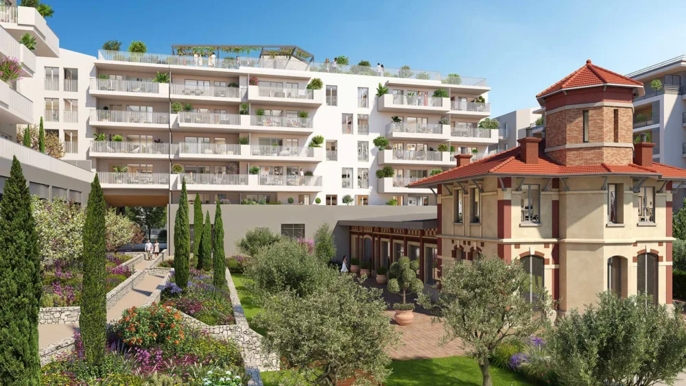Programme immobilier neuf NICE 2 à 4 pièces (6200)