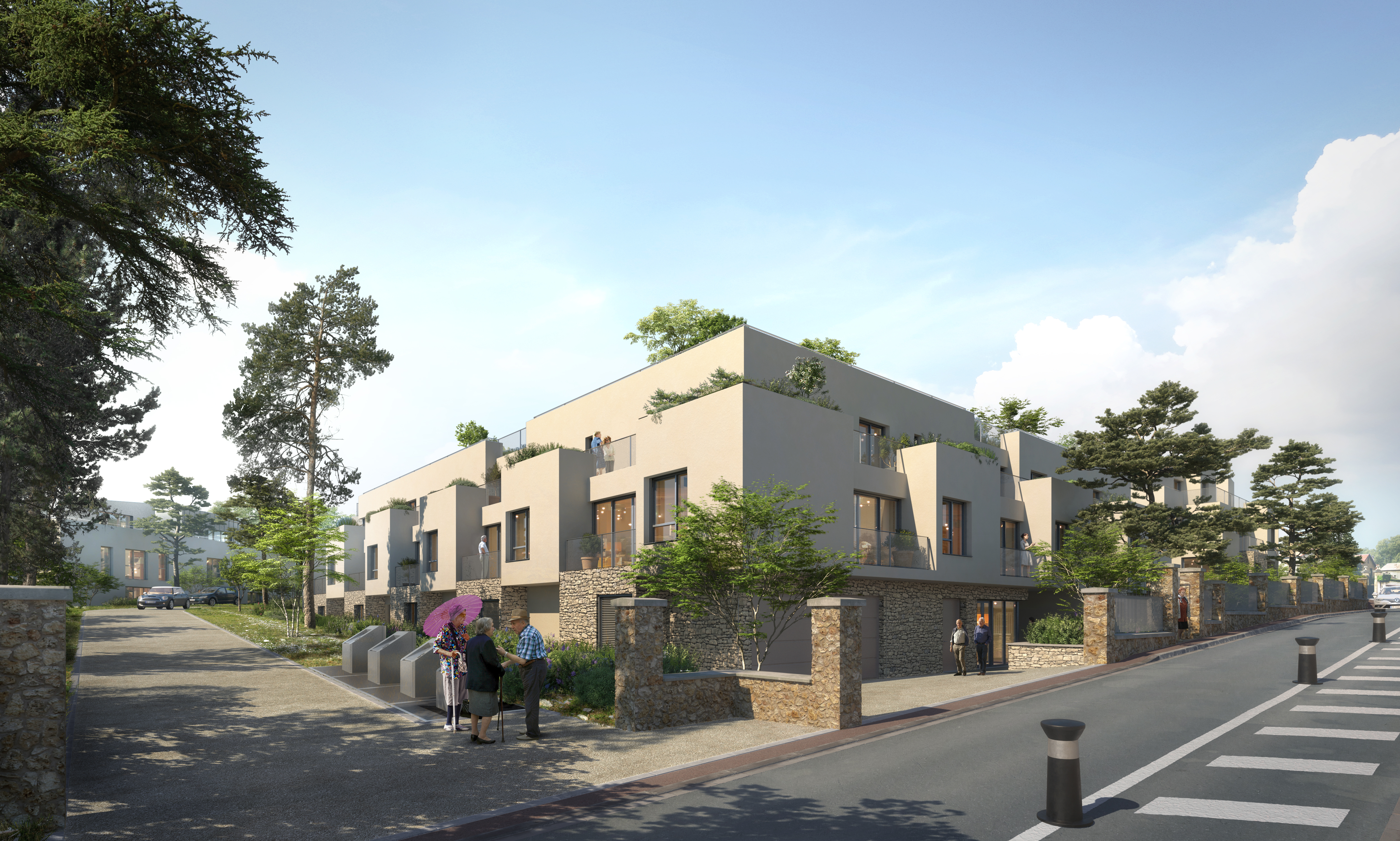 Programme immobilier neuf VERNEUIL SUR SEINE 2 à 4 pièces (78480)